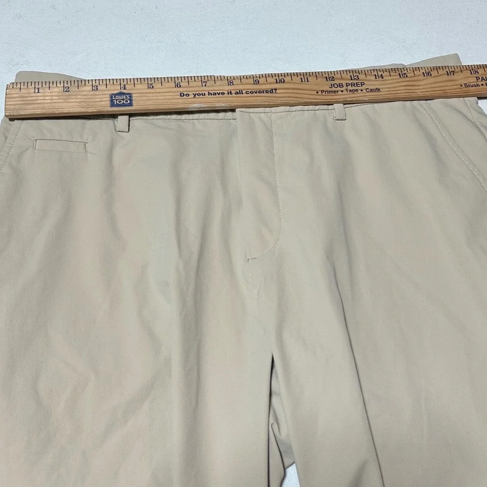 Kjus Men Ike Shorts Tan Beige‎ Golf Performance Stretch W38 Regular Fit